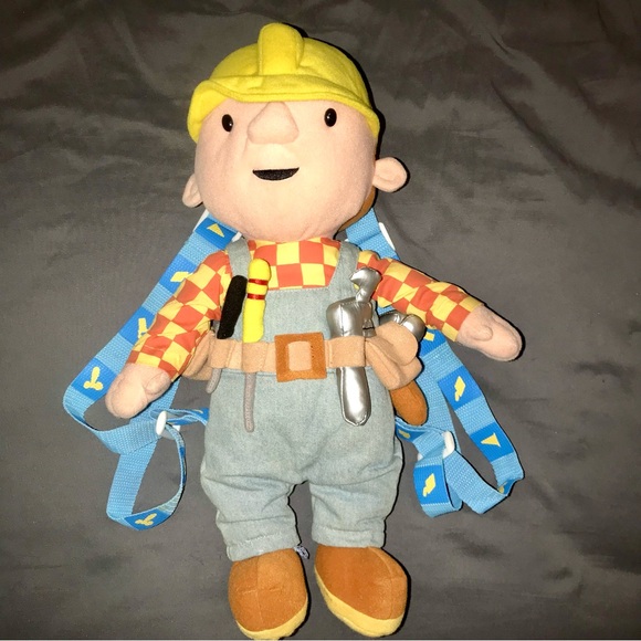 Vintage Bob the builder plush backpack - Picture 1 of 4